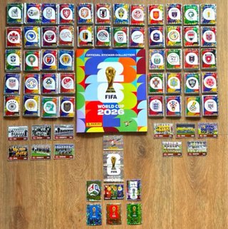 Colección completa Mundial FIFA 2026