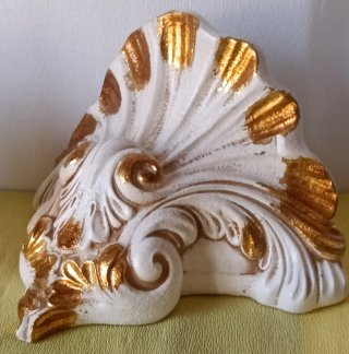 Querubín Vintage Dorado 30cm