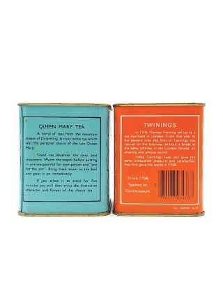 2 scatole Twinings Orange Pekoke e Queen Mary Tea