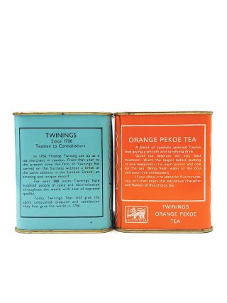 2 scatole Twinings Orange Pekoke e Queen Mary Tea
