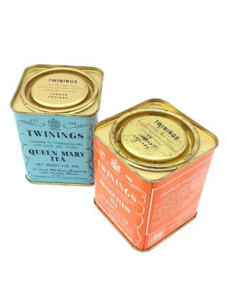 2 scatole Twinings Orange Pekoke e Queen Mary Tea