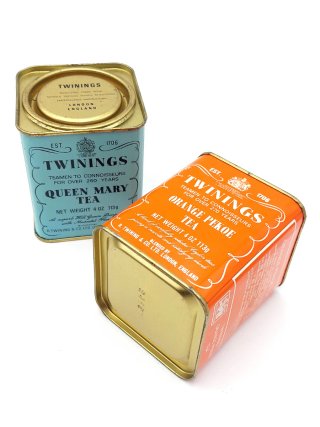 2 scatole Twinings Orange Pekoke e Queen Mary Tea