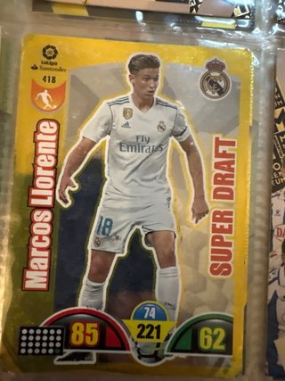 Álbum Panini Liga 40 con cartas