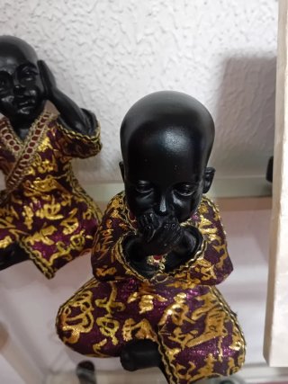 Figuras Monjes No veo, no oigo, no hablo
