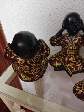 Figuras Monjes No veo, no oigo, no hablo