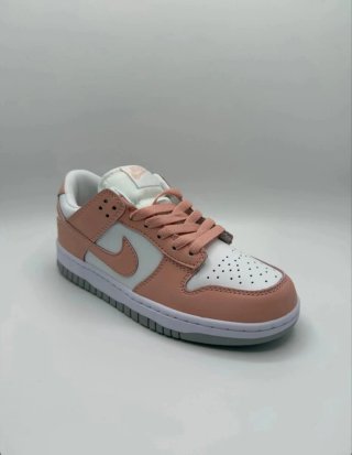 Nike Dunk Rosa y Blanco Mujer Talla