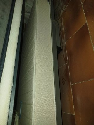 Base Tapiflex y Colchón 1.05 + Cama Patas 90