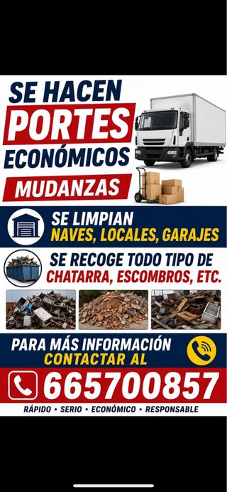 Portes y mudanzas economicos