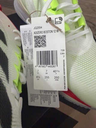 Adidas Adizero Boston 12 Scarpe Corsa Tg 40.5