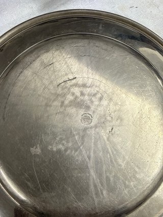 Platos de metal vintage/ bandeja