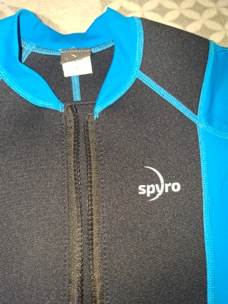 Traje Neopreno Niño Spyro Azul/Negro