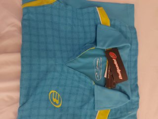 Conjunto Bullpadel azul y verde