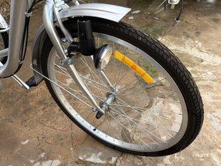 Triciclo Adulto 3 Ruedas Plata - Nuevo