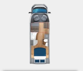 Autocaravana Giotelline Siena 390 cama isla 5 pl.