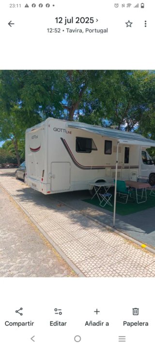 Autocaravana Giotelline Siena 390 cama isla 5 pl.