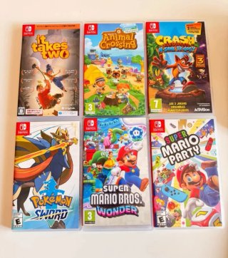 Pack 6 Juegos Nintendo Switch