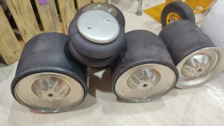 Fuelle Bombona Suspensión Camión