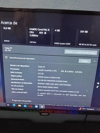 Ordenador de sobremesa OMEN Negro
