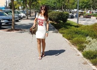 Vestido deportivo gris Fantasy 82