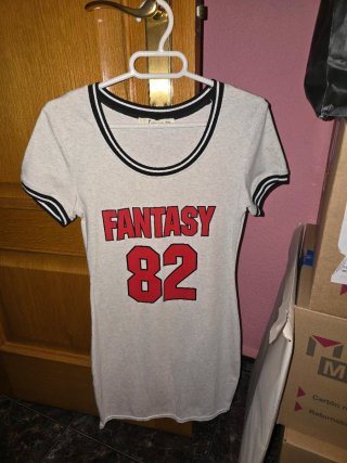 Vestido deportivo gris Fantasy 82