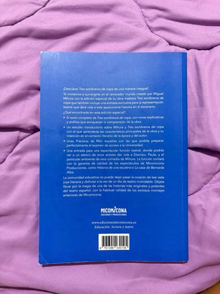 Pack tres libros literatura castellano de las PAU