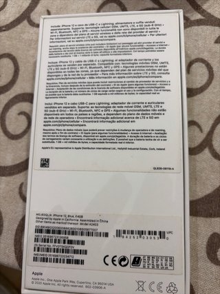 Caja iPhone 12