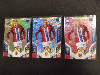 Lote 3 Tarjetas Haaland Adrenalyn FIFA 365