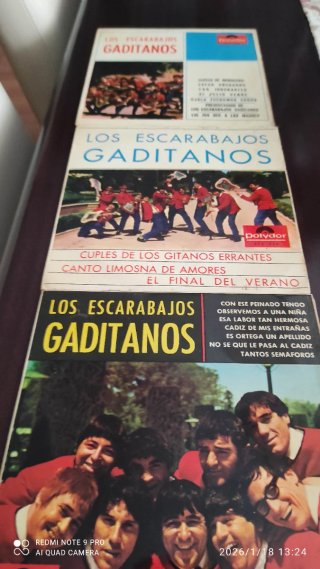 Discos Vinilo Carnaval Cádiz - Los Beduinos y Beat
