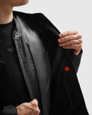 Chaqueta Moto Verano Rebelhorn Echo Negra