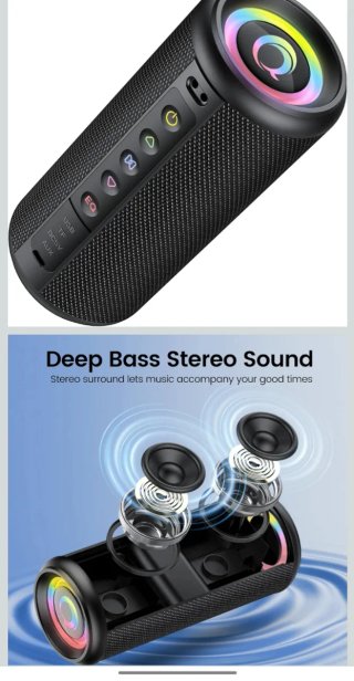 Altavoz Bluetooth 5.3 Potente Portátil