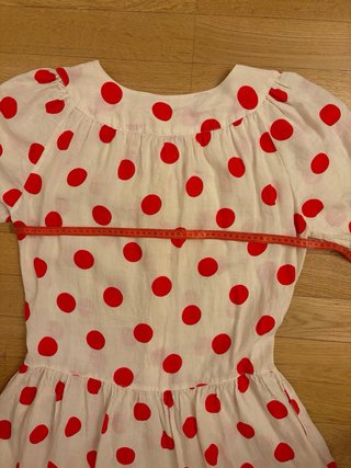 Vestito vintage pois rossi