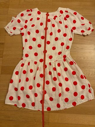Vestito vintage pois rossi