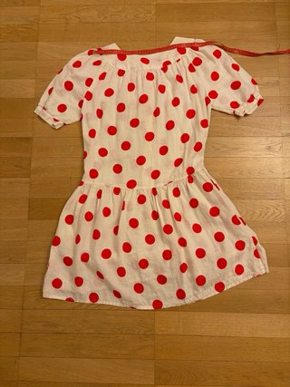 Vestito vintage pois rossi