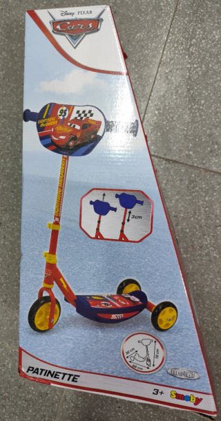 Patinete 3 Ruedas Cars Rayo McQueen