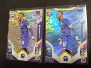 Lote 2 Tarjetas Kylian Mbappé FIFA 365