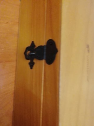 Caja de madera decorada
