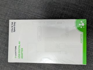Adaptador LENTION USB-C a HDMI y VGA 897990