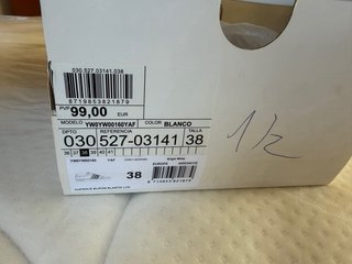 Zapatillas Calvin Klein Blancas Talla 38