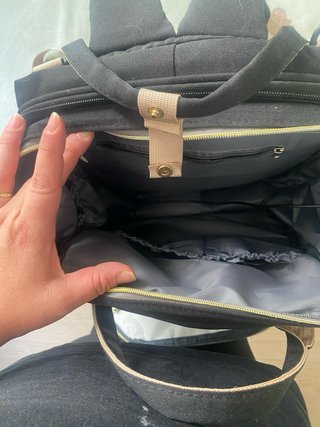 Mochila multifuncional  Maternal Negra