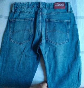 Pantalón skinny Tommy Hilfiger azul