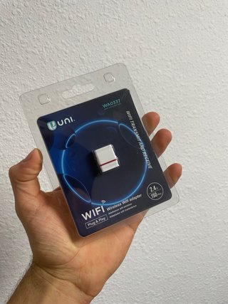 Adaptador WiFi Uni 2.4Ghz 150 Mbps Plug & Play