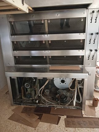 Horno de pan 9m con cargador semi