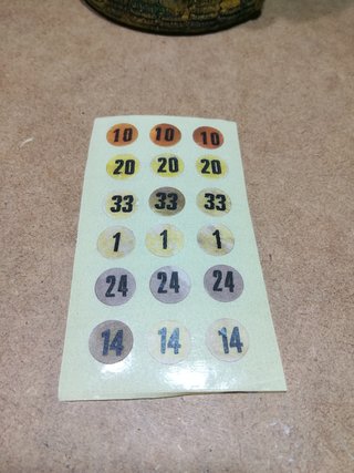 Hoja scalextric slot adhesivos