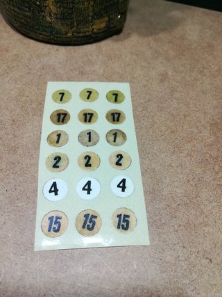 Hoja scalextric slot adhesivos
