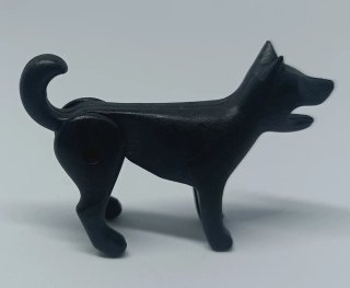 Playmobil Perro Negro Antiguo Clásico
