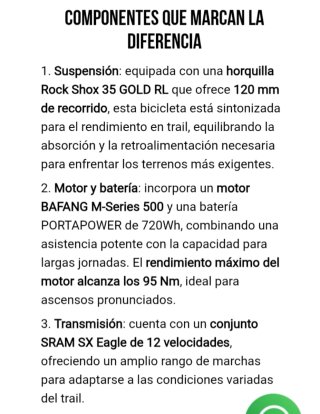 Bicicleta Eléctrica Berria Bravo HP XT 29