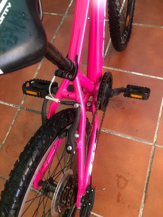 Bicicleta de montaña Monty RX5 Rosa, como nueva.
