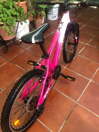 Bicicleta de montaña Monty RX5 Rosa, como nueva.