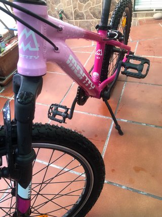 Bicicleta de montaña Monty RX5 Rosa, como nueva.