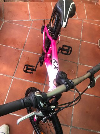 Bicicleta de montaña Monty RX5 Rosa, como nueva.